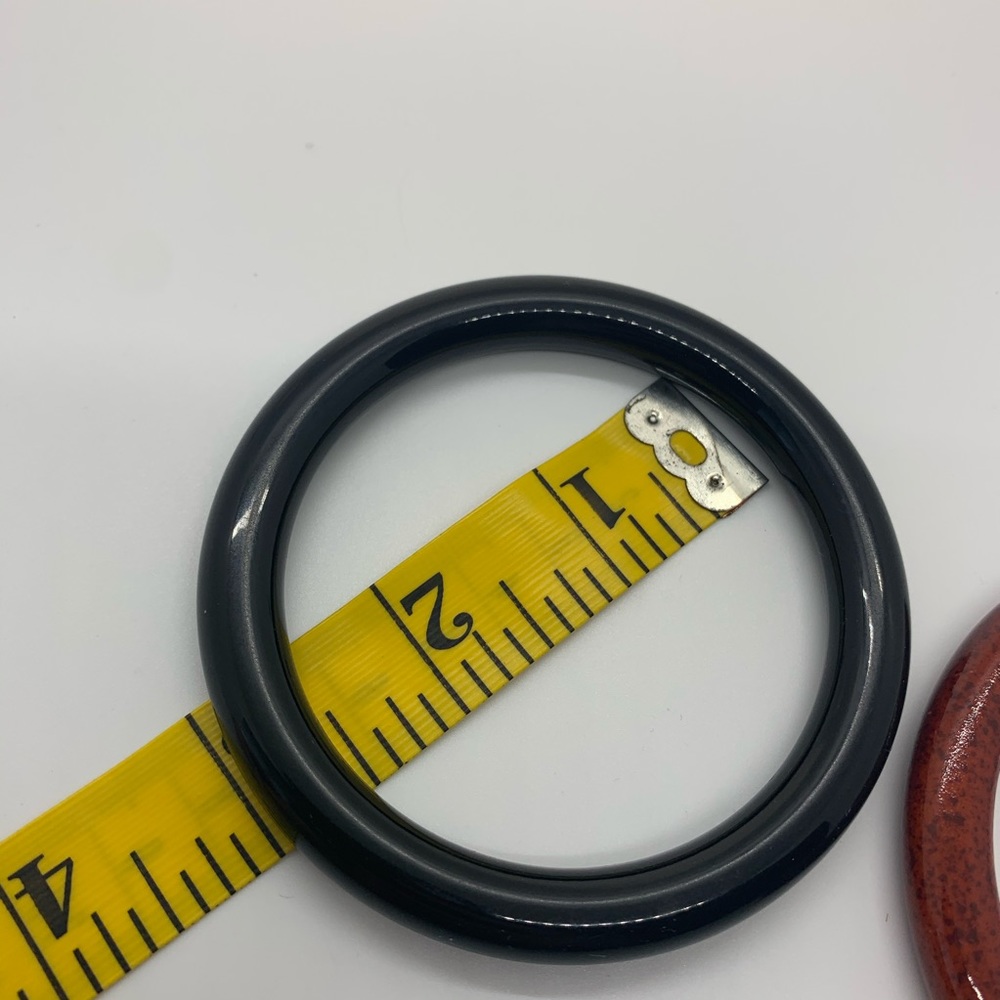 VINTAGE Rounded Bangle Bundle (2) - Picture 7 of 8